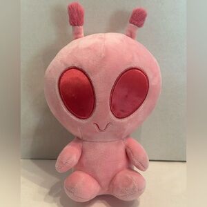 Alien Galactic Cutie Solar Light Up Pink Plush Toy Works